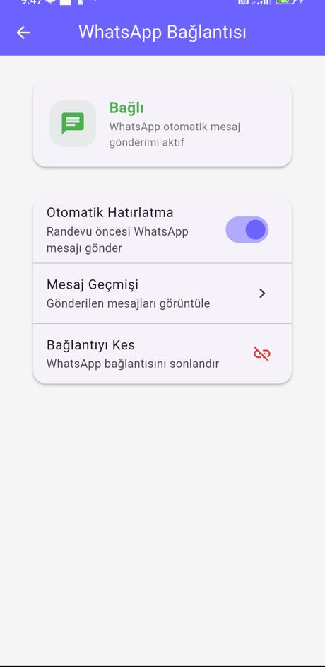 WhatsApp bağlantı ekranı