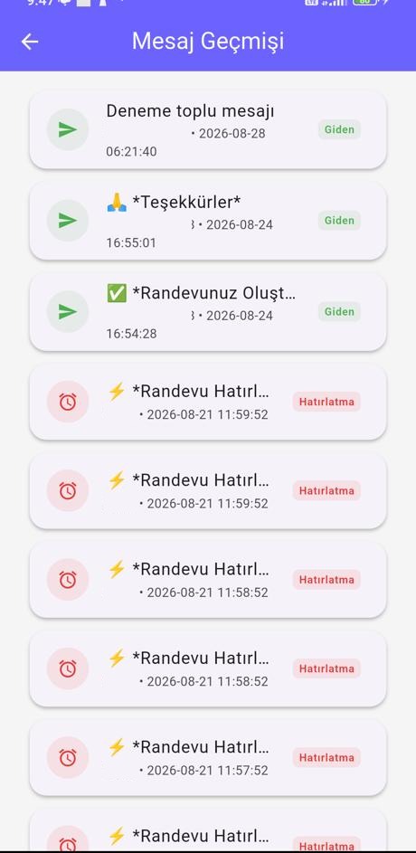 Mesaj geçmişi